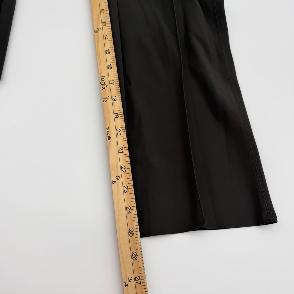Athleta Stellar Flare Trousers Gray High Rise Pintuck Pants Small RN 54023 - Picture 9 of 9